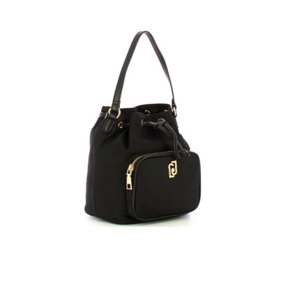 Borsa donna secchiello medio Achala Liu Jo AA5182T455922222-Nero Valigeria-it