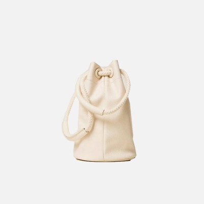 Borsa donna secchiello medio con manici in corda Twinset Madreperla