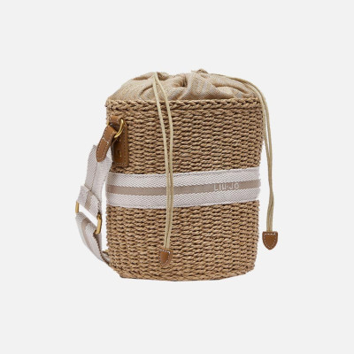 Borsa donna secchiello rotondo Liu Jo Estate Cream