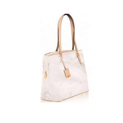 Borsa Donna Shopping Alviero Martini 1^Classe Geo White CD02461880900  Valigeria.it