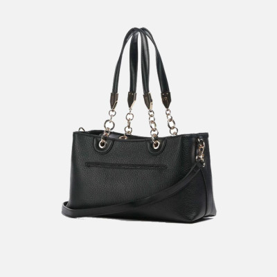 Borsa donna shopping media Liu Jo Ematite Nero
