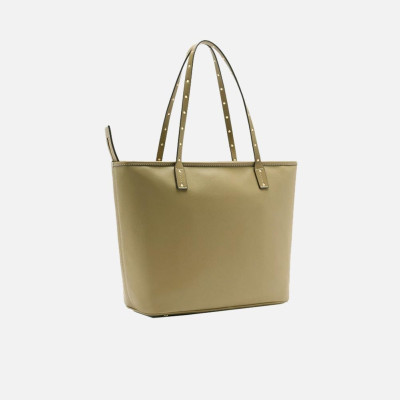 Borsa donna shopping media in tessuto Liu Jo Evrim Mud