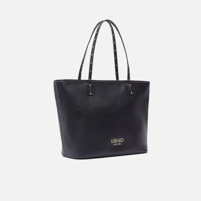 Borsa donna shopping media Liu Jo Evrim Nero