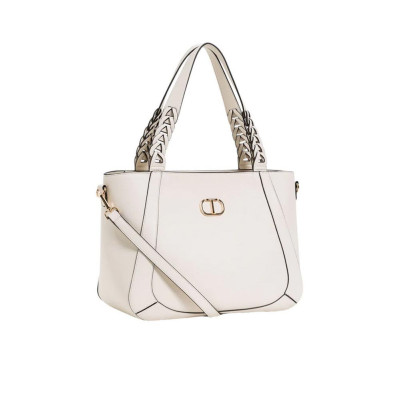 Borsa donna shopping Promenade Twinset Madreperla Valigeria-it