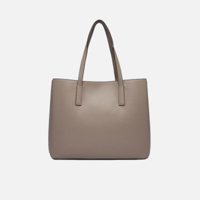 Borsa donna shopping quadrata Guess Meridian II Dark Taupe