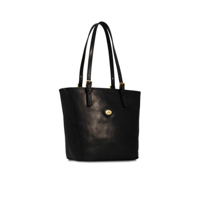 Borsa donna shopping The Bridge Story Donna Nero/Oro