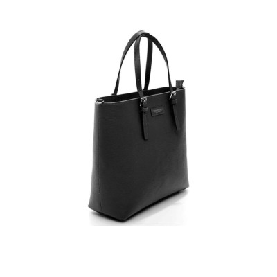 Borsa Donna Shopping Tourist Spalding & Bross Nero  Valigeria.it