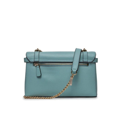 Borsa Donna Tracolla con Catenella Guess Turquoise  Valigeria.it