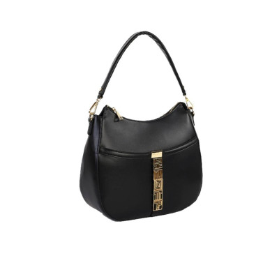 Borsa Donna Tracolla con Patta Calipso YNot Black  Valigeria.it