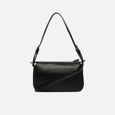 Borsa donna tracolla con zip sopra Liu Jo Arezu Nero