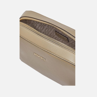 Borsa donna tracolla con zip superiore Liu Jo Manh Mud