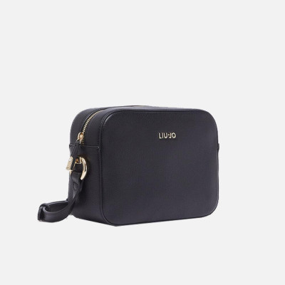 Borsa donna tracolla con zip superiore Liu Jo Manh Nero