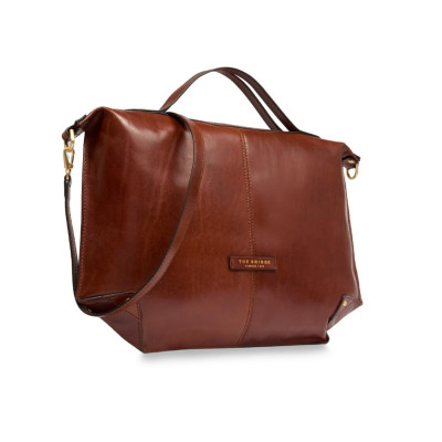Borsa Donna Tracolla Cortona The Bridge Marrone  Valigeria.it