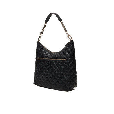 Borsa Donna Tracolla Giully Guess HWQG8748020-Black Valigeria-it 