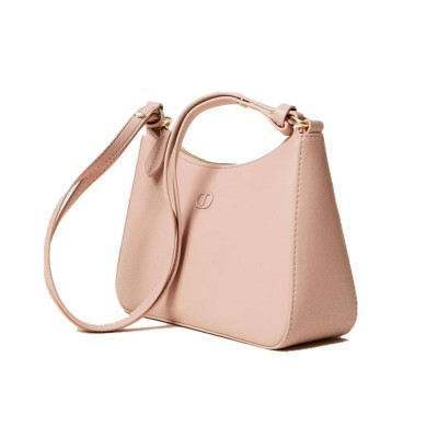 Borsa donna tracolla mini con logo Twinset 251TH702100714 Rosa Parisienne Valigeria-it