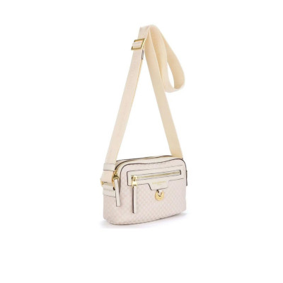 Borsa donna tracolla Norma Nannini 18450A-Off White Valigeria-it