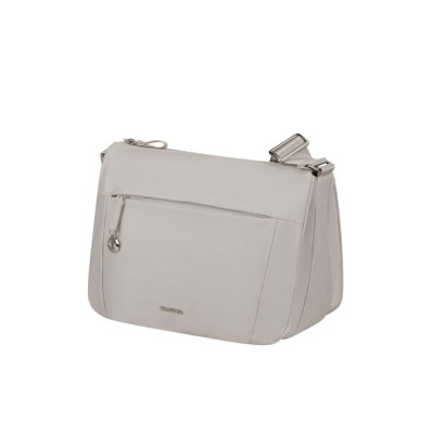 Borsa donna tracolla chiusura zip stondato Samsonite Move 5.0 Cloudy Grey
