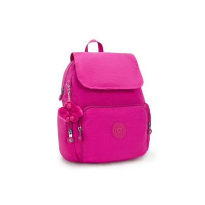 Borsa Donna Zainetto City Zip S Kipling Fuxia  Valigeria.it