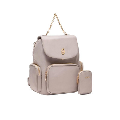 Borsa donna zainetto con patta Achala Liu Jo AA5174T455981110-Mushroom Valigeria-it