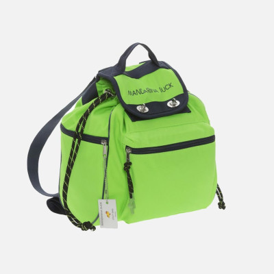 Borsa donna zainetto chiusura con patta Mandarina Duck Utility Fluo Green