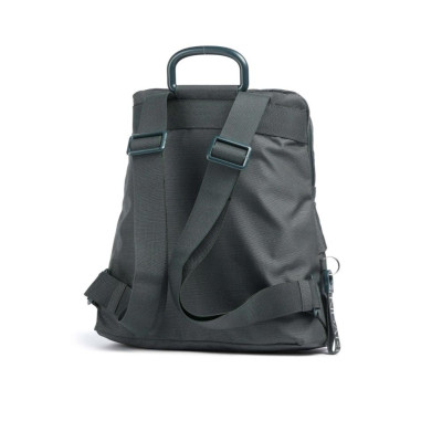 Borsa donna zainetto chiusura zip con due tasche MD 20 Mandarina Duck Pine Green