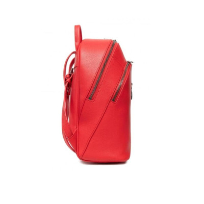 Borsa Donna Zainetto Patrizia Pepe Lipstick RedSilver  Valigeria.it