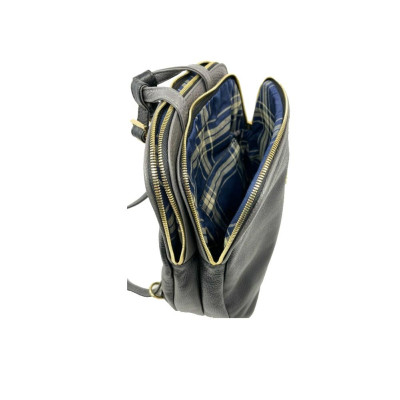 Borsa Donna Zainetto Stondato Dolly Bruno Rossi Nero  Valigeria.it