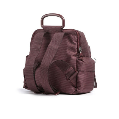 Borsa donna zainetto chiusura zip stondato Mandarina MD 20 Grape