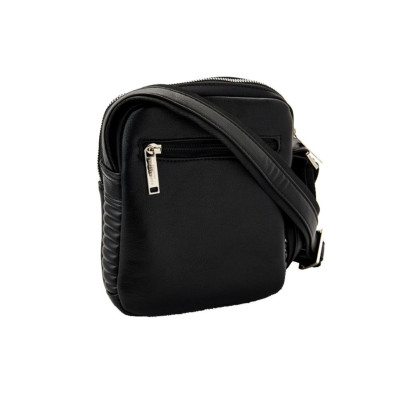 Borsello Doppia Cerniera Sky Aeronautica Militare Nero  Valigeria.it