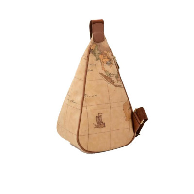 Borsello Monospalla Geo Classic Alviero Martini Naturale  Valigeria.it