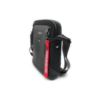 Borsello piatto medio Aeronautica Militare Bolt Nero