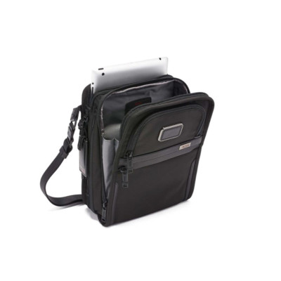 Borsello Piatto Tumi Black  Valigeria.it