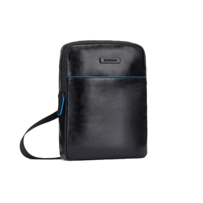 Borsello Porta Ipad Mini Blue Square Piquadro Nero  Valigeria.it