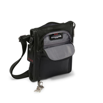 Borsello Semplice Alpha 3 Tumi 1502201041 Black Valigeria-it