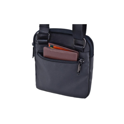 Borsello Tozzo Helix Aeronautica Militare NeroAntracite  Valigeria.it