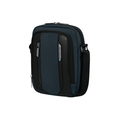 Borsello tozzo con tasca anteriore porta ipad 9.7 Samsonite Spectrolite 4.0 Blue