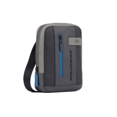 Borsello Tozzo Urban Piquadro NeroGrigio  Valigeria.it