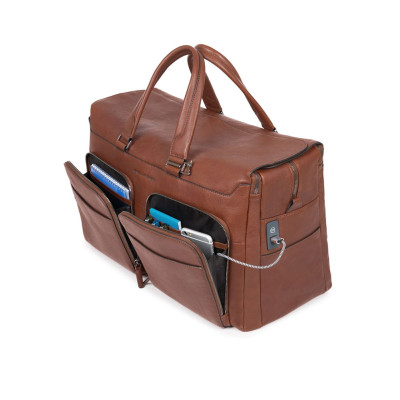 Borsone Grande Piquadro Black Square BV4342B3BM  Valigeria.it