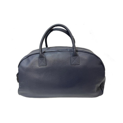 Borsone in Pelle Cabina A.G. Spalding & Bros. Blu Navy Valigeria-it