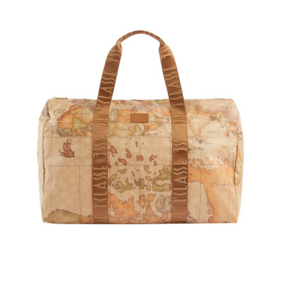 Borsone in Tessuto Pieghevole Alviero Martini Naturale  Valigeria.it