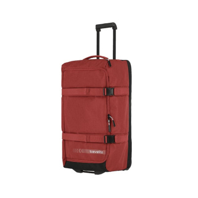 Borsone Trolley 2 Manici 2 Ruote Kick Off Travelite Red  Valigeria.it