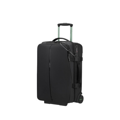 Borsone Trolley 2 Ruote Securipak 2.0 Samsonite Black  Valigeria.it