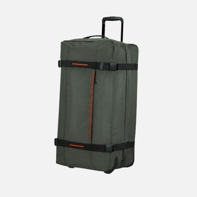Borsone trolley 78cm grande due manici 2 ruote American Tourister Urban Track Dark Khaki