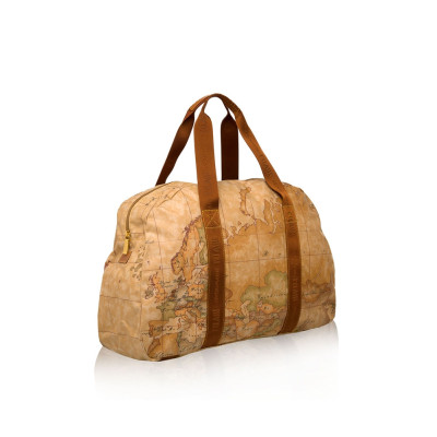 Borsone 2 Manici Bauletto Medio | Alviero Martini 1^Classe Geo Soft | BV701160010010-Naturale