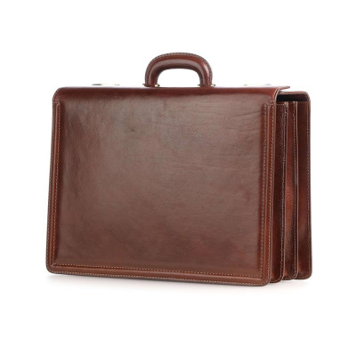 Cartella in Pelle Giudi Marrone  Valigeria.it