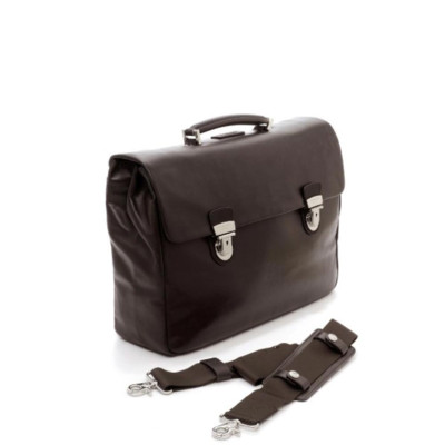 Cartella in Pelle Spalding & Bros Testa Moro  Valigeria.it