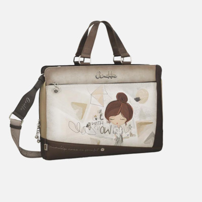 Cartella in tessuto due manici Anekke Sophia Multicolor