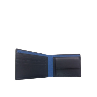 Portafoglio Uomo Orizzontale Semplice | Royal Notes Carducci | CARVELACO-Azzurro/Cobalto