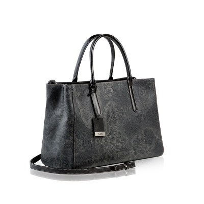 Borsa Donna 2 Manici Grande | Alviero Martini 1^Classe Geo Black | CD08864260001-Black