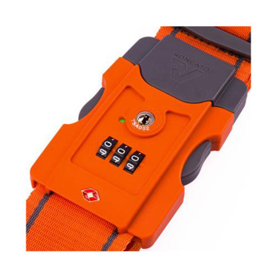 Cinghia da Viaggio con Chiusura TSA e con Combinazione | Roncato Travel Accessories | 409095-Arancio